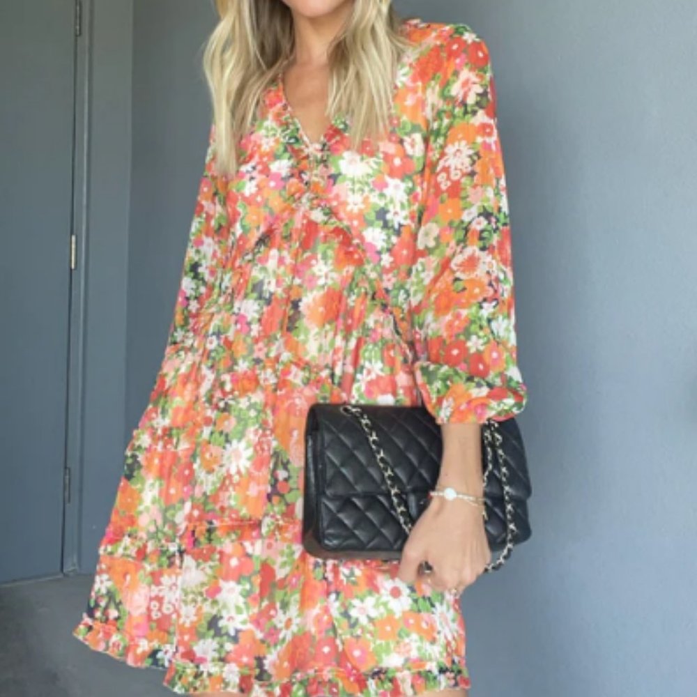 Julie Brown Floral Dress